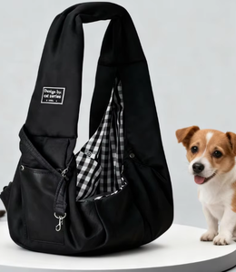 Sac à dos de transport pliable et étanche pour animaux de compagnie, style urbain, avec fermeture éclair, pour petits chiens et chats, idéal pour les trajets quotidiens et les courses - Product Image 5