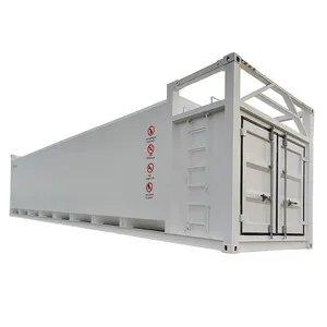 15 000 Liters To 60 000 Liters Mobile Container Fuel Filling Station For Diesel And Petrol