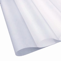 Emballage en papier de soie personnalisé luxe fond blanc vêtements papier de soie impression papier d'emballage cadeau