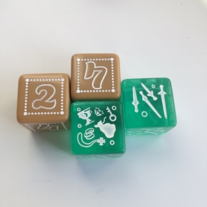 Dados de Campaña DnD Personalizados, Dados Acrílicos, Dados Poliédricos para Juegos - Product Image 2