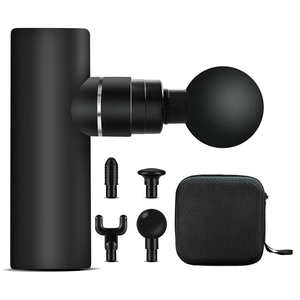 Pistola de Masaje Portátil de Venta Caliente para Terapia de Tejido Profundo, Alivio del Dolor de Espalda, <span class=keywords><strong>Mini</strong></span> Pistola de Masaje Deportiva con Motor sin Escobillas, 4 Cabezales de Masaje, <span class=keywords><strong>5</strong></span> Horas de Duración - Product Image 1