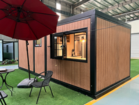 Casa Contenedor Expandible de 10FT, 20FT, 40FT con Fachada de Vidrio, Tipo Granny Flat