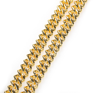 Yüksek kaliteli 12mm kurşunsuz CZ küba zincir kübik zirkonya küba Link zinciri kadın erkek kolye - Product Image 6