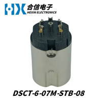 Connecteur DIN série DSCT mâle HX Factory Direct, homologué UL, pour la transmission de signal dans les systèmes de contrôle PLC d'automatisation