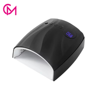 Sèche-ongles portable rechargeable professionnel 96W, lampe à ongles UV/LED sans fil, lumières UV pour les ongles