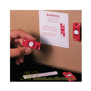 Venta caliente gota decirle sensible Indicador de impacto etiqueta para los contenedores de envío - Product Image 5