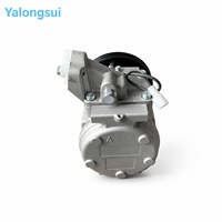 10PA15C 4PK 12V Auto Klimaanlage AC Kompressor Kompatibel mit Mitsubishi Jeep Pajero V31 67306 147200-2831 1472002831