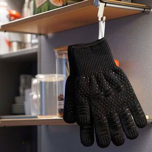 Guantes de Cocina con Logotipo Personalizado, Resistentes al Calor, para Parrilla, Barbacoa, de Silicona, para Cocinar y Hornear - Product Image 6