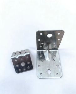 लकड़ी के त्रिकोणीय संरचनाओं के लिए अनुकूलित गैर-मानक प्रबलित एल-आकार ब्रैकेट - Product Image 6