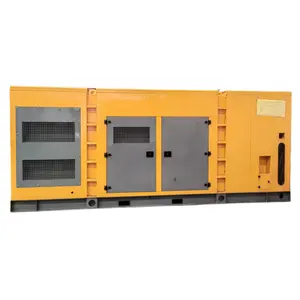 Economy 200kw 300kw 500kw Methanol Natural Gas Series Generator Set Open Mute Box Type Generator