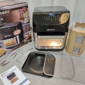 Freidora de Aire Hoffmans de 15L, 220V 2400W, con Ventana Visible, Revestimiento Antiadherente, Acero Inoxidable, Control Digital, Horno PTFE, para el Hogar, África - Product Image 3