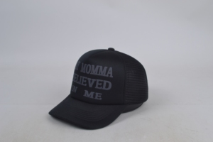 Gorra Trucker de Malla de 5 Paneles de Mezclilla de Alta Calidad Personalizada al por Mayor <span class=keywords><strong>con</strong></span> Visera Curva de Espuma y Logotipo de Parche Aplicado para Viajes y Moda - Product Image 6
