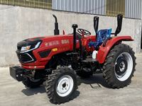 Tracteur rotatif JJZG JJ-304 4x4 avec attelage trois points, direction hydraulique, cabine fermée, moteur 18,4 kW 1600 cm³, largeur de travail 1400 mm