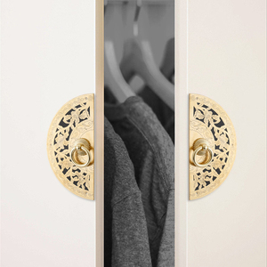 <strong>Copper</strong> Furniture Hardware Accessories Chinese Classic Gold Round Ambry Wardrobe Door <strong>Handle</strong> Antique Shoe Ark <strong>Handles</strong> - Product Image 6