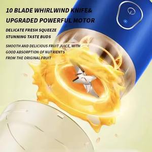 Exprimidor de Frutas USB Recargable de 7.4v, Multifuncional, Mini, para Uso Doméstico, Venta al Por Mayor - Product Image 2