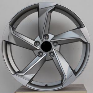 Offre Spéciale pour roues A4 A5 A6 A7 A8 Q3 <span class=keywords><strong>Q4</strong></span> Q7 RS5 RS7 5x112 noir face usinée 18 19 20 21 pouces jantes jantes en alliage roues de voiture - Product Image 1