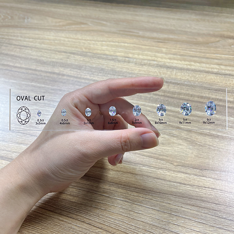 Tableau des tailles pour taille ovale