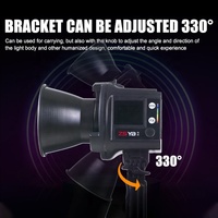 Zsyb High CRI Dimmable Handheld Portable 60watt Led Photographic Video Light pour l'extérieur YouTube Tiktok Living