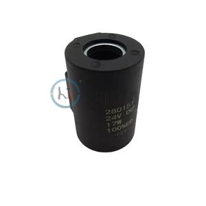 थोक <span class=keywords><strong>Liebherr</strong></span> 24V Solenoid वाल्व 17W का तार 16mm * 53.5mm खुदाई लोडर भागों 280239 10333044 - Product Image 1
