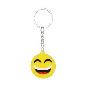 Porte-clés mini-emoticônes personnalisables en PVC, porte-clés mignons, cadeaux de fête pour porte-clés, cadeaux de la Saint-Valentin, fournitures de fête d'anniversaire - Product Image 4