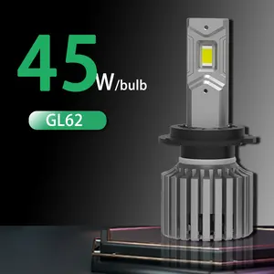 Bóng Đèn Canbus GL62 90W 100W 110W H7 Thiết Kế Mới Giá Nhà Máy Golongtech Đèn Led Công Suất Cao 55W Cho Bóng Đèn Led