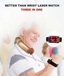 The Red Light Electric <strong>Massager</strong> for the <strong>Neck</strong> Is Used to Support Blood Pressure Reduction for Cardiovascular Hypertension - Product Image 3