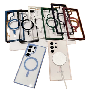 Estuche rígido magnético de TPU transparente de diseño empresarial para iPhone 17 Pro 17Air 17 Pro MaxColorful Electroplate Mobile Phone OPP Bag - Product Image 2