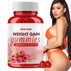 2024 Hot Sale Organic Weight Gain Big Hips And Breasts Butt Enlargement Fast Enhance Appetite Health Gummies For Women