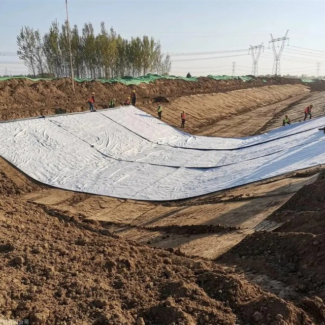 12kg/㎡ Cement Blanket for Outdoor Earthwork Engineering Slope protection Channel Cement Fiber Cloth