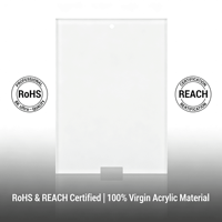 Plaque diffuseur de lumière LED en PMMA blanc laiteux 1mm 1.2mm 1.5mm 2mm Panneau acrylique 1200x1200mm Découpe sur mesure