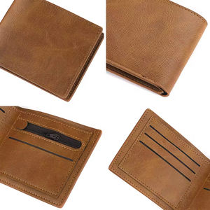 Cartera de Cuero PU para Hombre, Estilo Clásico de Negocios, Gran Capacidad, Tarjetero, Monedero Casual Portátil, Venta Directa al por Mayor - Product Image 6