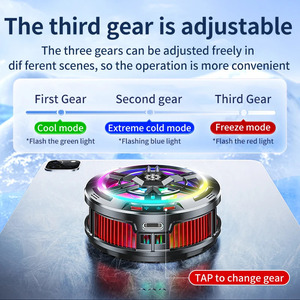 X100 Mobile Phone Cooler Dissipate Heat Cooling Radiator Semiconductor Smartphone for <b>Gaming</b> Mobile Phone Cooler for <b>Gaming</b> - Product Image 3