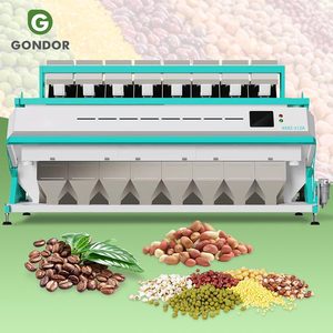 Machine de tri de couleur 500 kg/h pour le traitement des grains de riz, des graines de citrouille, des légumineuses et des fruits, ligne de calibrage pour les pois-ronces - Product Image 1