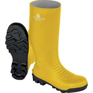 DELTA PLUS - BRONZE2S5 _ Y-Bota DE SEGURIDAD Pvc amarillo-Negro-S5 Sra - Product Image 1