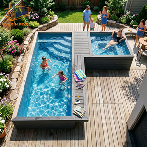 Piscina Prefabbricata di Lusso in <span class=keywords><strong>Container</strong></span>, Piscina Modulare Portatile per Esterni, per Ville, Giardini, Resort e Hotel - Product Image 3