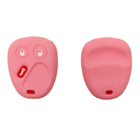 Étui de protection en silicone moulé avec précision pour clé de voiture GM Buick GL8 Chevrolet GMC à 3 boutons, résistant à l'usure