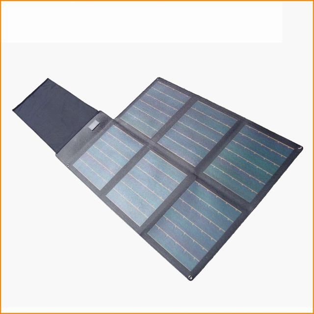 Portable Solar Panel 50w 60W 100W 200W Flexible CIGS Solar Charger Foldable Solar Panel for Camping RV Car Generator