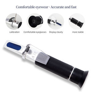Handheld klinische <span class=keywords><strong>refractometer</strong></span> 1.000-1.060 RI voor het meten van de specifieke zwaartekracht van dierlijk serumproteïne, katten-/hondenurine, gemaakt op het vasteland - Product Image 3
