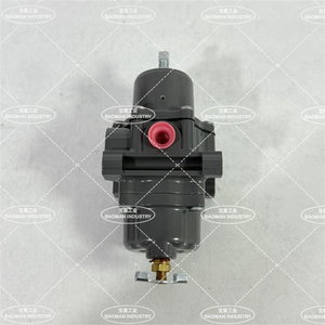 Régulateurs compacts à commande directe Fisher 67CFR-237/67CF-1663-38512 pour l'alimentation en instruments, équipés d'un manomètre 0-60 psi - Product Image 6
