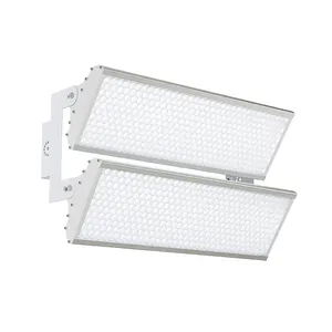 Di alta qualità Anti abbagliamento griglia lampada stadio Badminton corte 100w Led luci stadio aula proteggere vista plafoniera