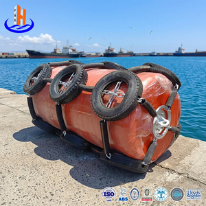 Floating Polyurethane/EVA Foam Filled CCS Certified Shock Absorbing Solid Fender Bumper for Marine Boat <b>Yacht</b> Port Offshore - Product Image 6