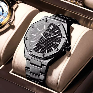 Montre de sport rectangulaire de haute qualité avec logo personnalisé, mouvement numérique, étanche, lumineuse, quartz, marque privée, unisexe - Product Image 4