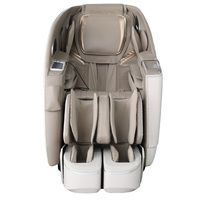 Silla de Masaje 3D Automática con Gravedad Cero, Airbags para Todo el Cuerpo, Piernas Robóticas y Doble Núcleo