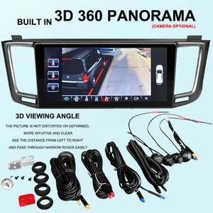Radio para Auto con Pantalla Táctil Android 13, Reproductor Multimedia GPS Todo en Uno, Carplay, para Toyota RAV4 2013, 2014, 2015 y 2016, 2 Din - Product Image 3