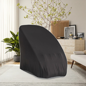 Vente en gros de housse de chaise en tissu spandex doux lavable en machine à séchage rapide pour fauteuils de massage - Product Image 1