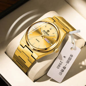 BINBOND B102 102 mode hommes montre à Quartz mâle horloge Reloj étanche Date semaine lumineux montre-bracelet en <span class=keywords><strong>acier</strong></span> inoxydable montre pour hommes - Product Image 1