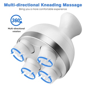 Brosse de massage électrique vibrante pour le cuir chevelu, appareil de soin des cheveux portatif - Product Image 5