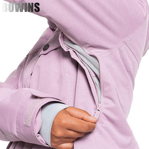 Veste de ski d'action <span class=keywords><strong>alpine</strong></span> pour sports d'extérieur personnalisée en gros coupe-vent imperméable vêtements de ski à capuche veste à coque isolée - Product Image 5