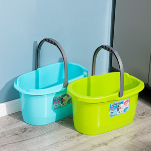 ถังถูพื้นซานิเฮาขนาดใหญ่ พลาสติกหนาพิเศษ ลึกขึ้น ทนทาน ใช้ได้ทุกวัน - Product Image 2