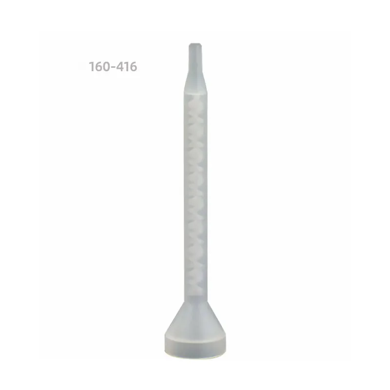 160-416 boca redonda mistura pipetwo componente cabeça mistura tubo ab mangueira